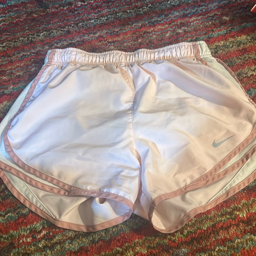 Pink Nike shorts